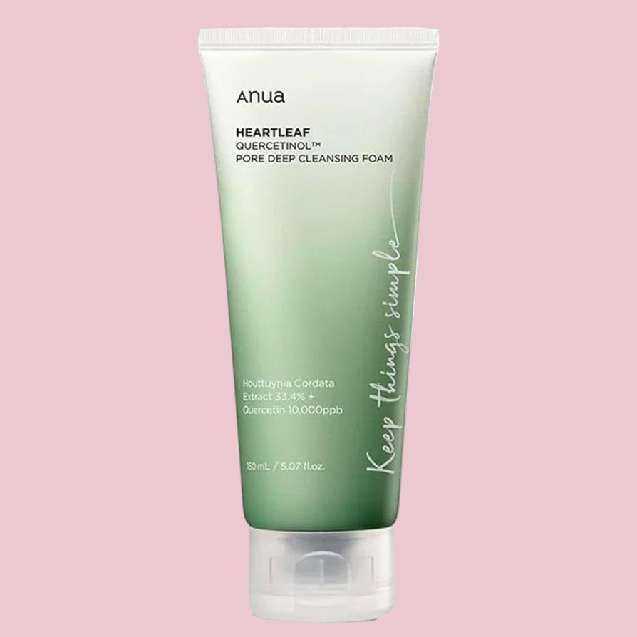 ANUA HEARTLEAF QUERCETINOL PORE DEEP CLEANSING FOAM 150 ML