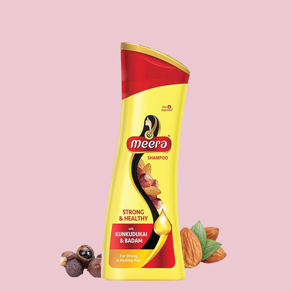 Meera Strong and Healthy Shampoo, 180 ml