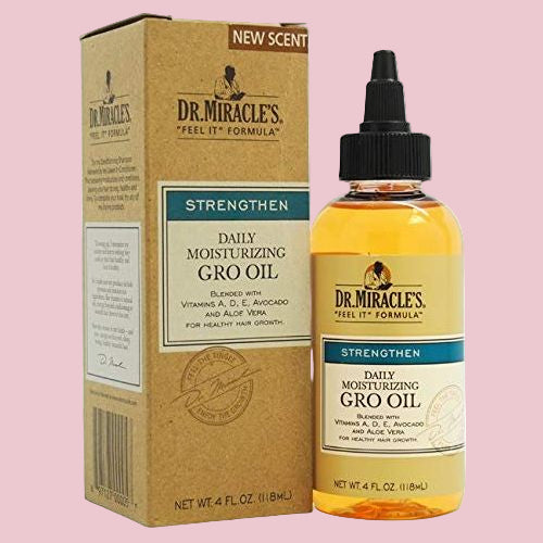 Dr. Miracle's Feel It Formula Strengthen Daily Moisturizing Gro Oil (4oz)
