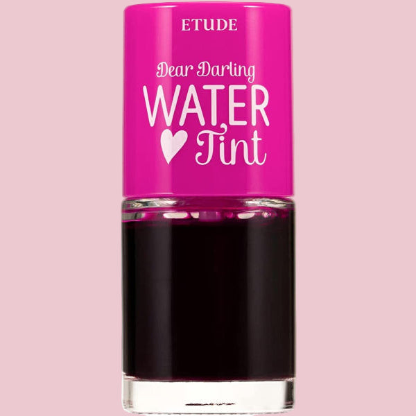 Etude House Dear Darling Water Tint Strawberry Ade (21AD) Bright Vivid Color Lip Tint with Moisturizing Pomegranate & Grapefruit Extract
