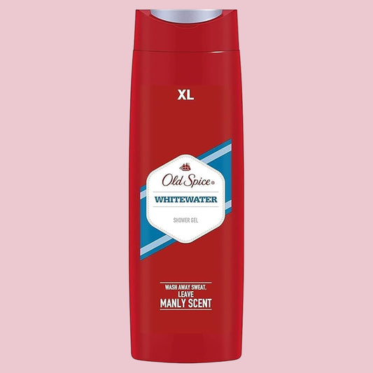 Old Spice White Water Shower Gel Long Lasting Scent 400ml