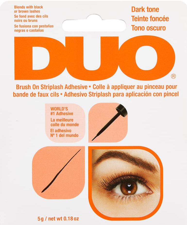 Duo Dark Brush On Adhesive, 0.18 Oz.
