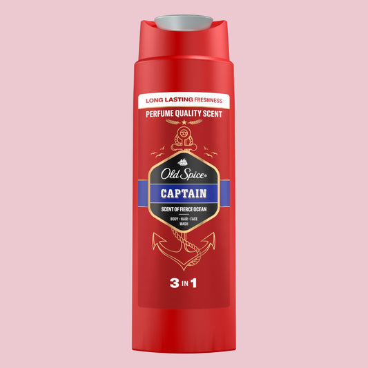 Old Spice Captain Shower Gel & Shampoo For Men