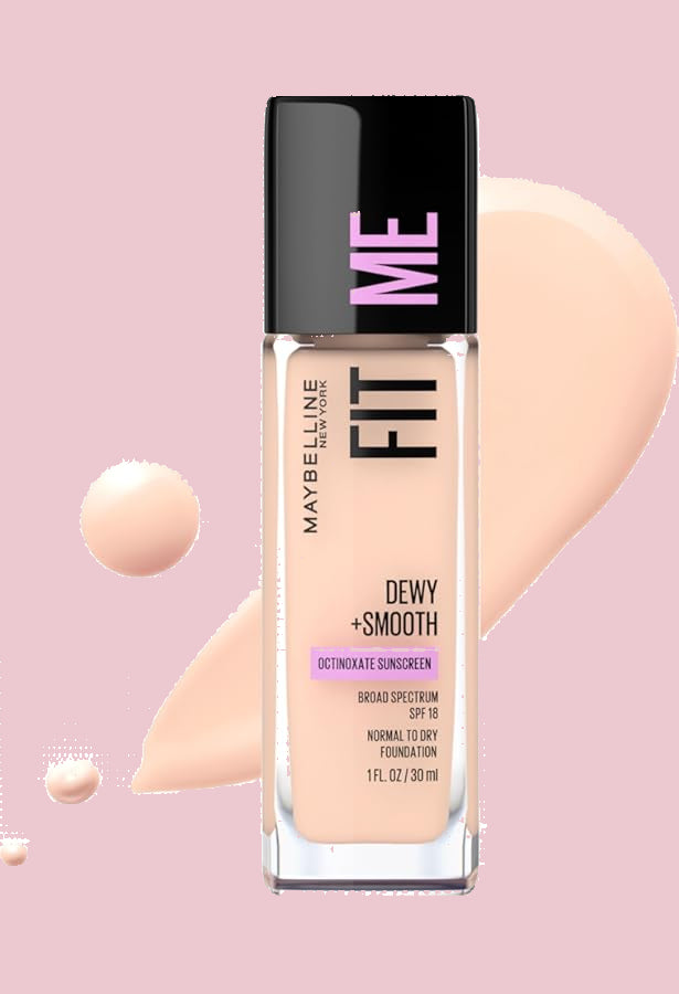 Maybelline Fit Me Normal To Oily Foundation Glass 30ml