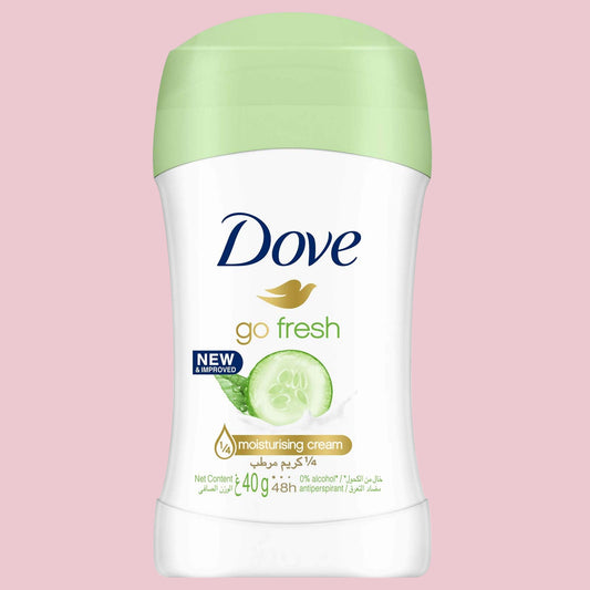 Dove antiperspirant stick cucumber & green tea, 40g