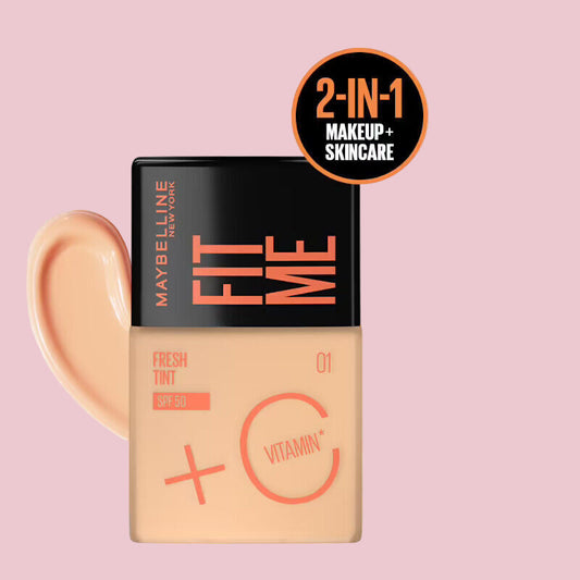 Maybelline New York, Fit Me Fresh Tint SPF 50 with Brightening Vitamin C